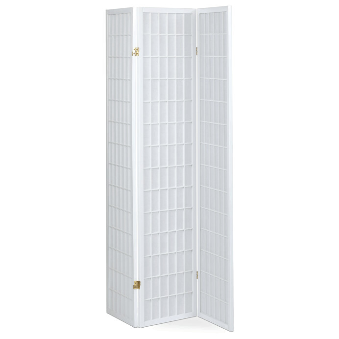 Paraván, masív, biela, EF-E803 WT
