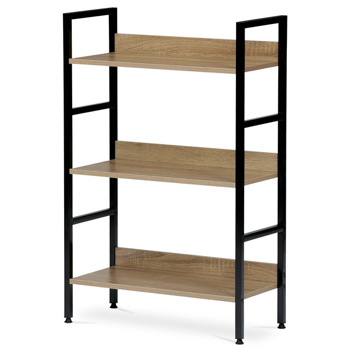 Regál, mdf, hnedá, GD-313 OAK