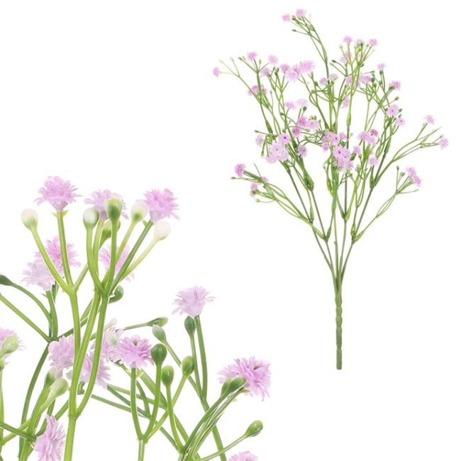 Gypsophila - umelá kytica, fialová