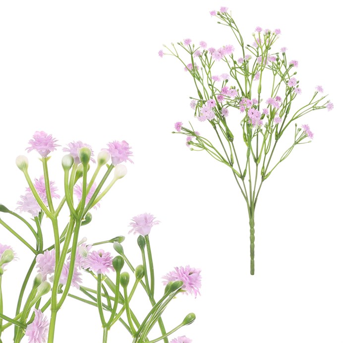 Gypsophila - umelá kytica, fialová