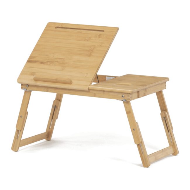 Odkladací stolík 55x35x31cm, bambus, bambus, DR-B069 NAT