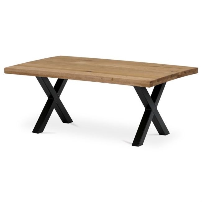 Konferenčný stolík 110x70x45cm, masív, dub, KS-F110X DUB
