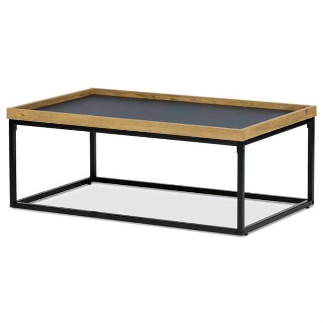 Konferenčný stolík 100x60x39cm, mdf, dub, CT-613 OAK