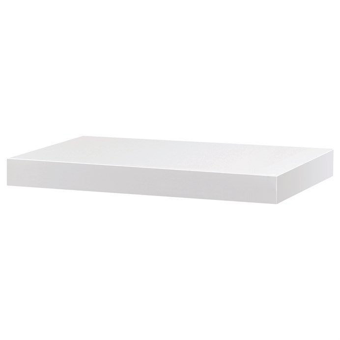 Polička, mdf, biela, P-023 WT2