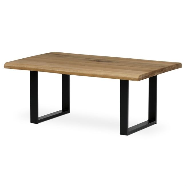 Konferenčný stolík 110x70x45cm, masív, dub, KS-F110U DUB