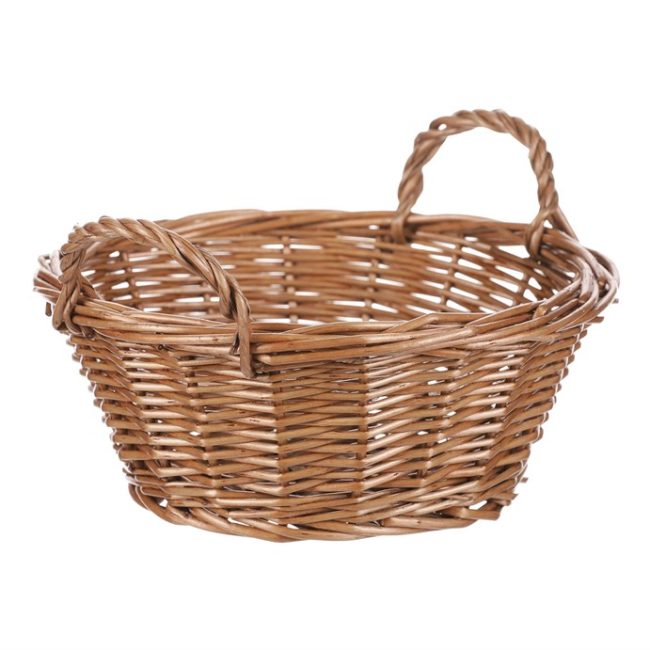 Kôš prútený - aranžovací, veľ. M, farba prírodná