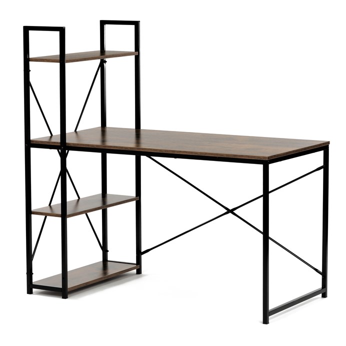 Pracovný stôl 120x60cm, mdf, old wood, GD-520 OLW