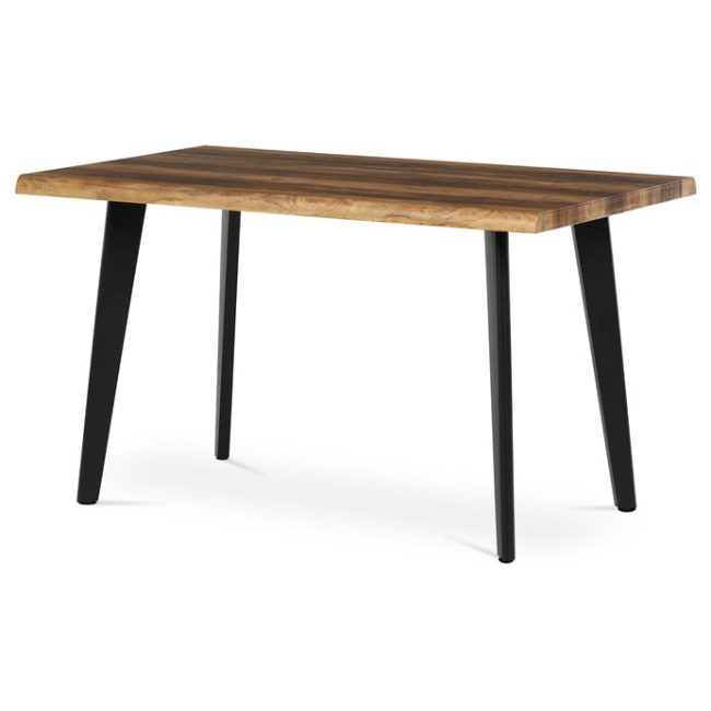 Jedálenský stôl 130x80cm, mdf, old wood, HT-F4413 OLW