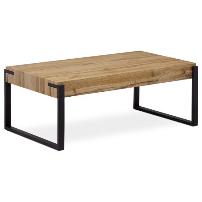 Konferenčný stolík 110 x 60 cm, MDF, divoký dub, AHG-250 OAK