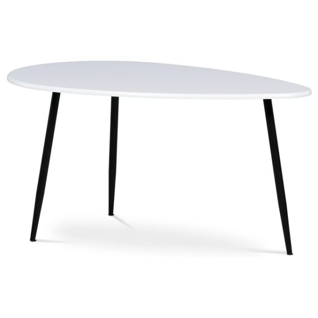Odkladací stolík 100x60x50cm, mdf, biela, AF-3012 WT