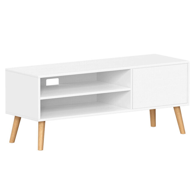 Konferenčný stolík 120x40x49cm, mdf, biela, AKF-E1146 WT
