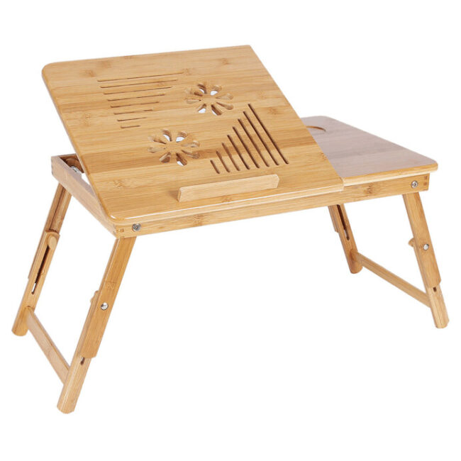 Odkladací stolík 75 x 35 x 29 cm, bambus, AKF-E1002 NAT